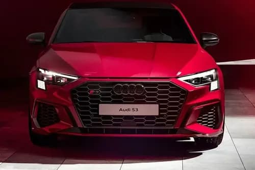 Audi S3 Sedan 2024 Front View Audi S3 Sedan 2024 Front View