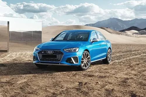 Audi S4 2024 Left Side Front View Audi S4 2024 Left Side Front View