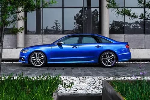 Audi S6 Sedan 2024 Left Side View Audi S6 Sedan 2024 Left Side View