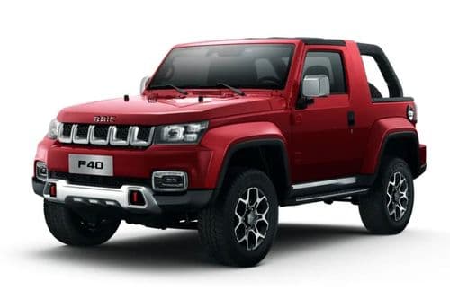 Baic F40 Left Side Front View Baic F40 Left Side Front View