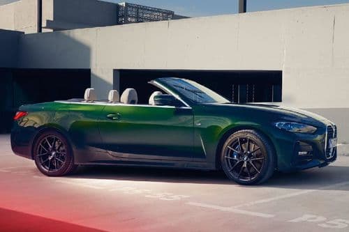 BMW 4 Series Convertible Right Side View BMW 4 Series Convertible Right Side View
