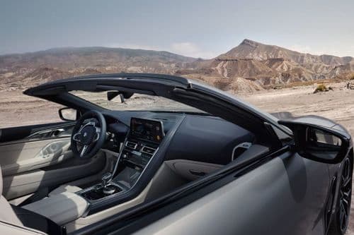 BMW 8 Series Convertible Side View BMW 8 Series Convertible Side View