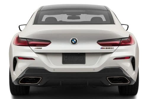 BMW 8 Series Grand Coupe Rear View BMW 8 Series Grand Coupe Rear View