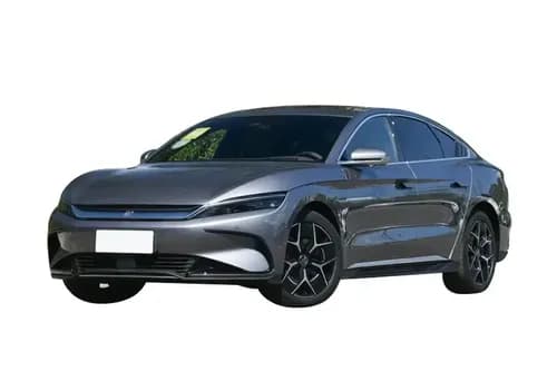 BYD Han 2024 Left Side Front View BYD Han 2024 Left Side Front View