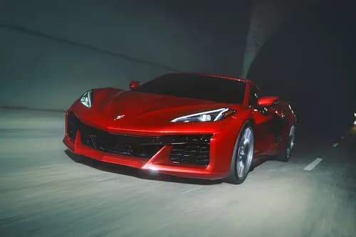 Chevrolet CORVETTE Z06 2024 Left Side Front View Chevrolet CORVETTE Z06 2024 Left Side Front View