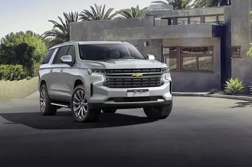 Chevrolet Suburban 2024 Right Side Front View Chevrolet Suburban 2024 Right Side Front View