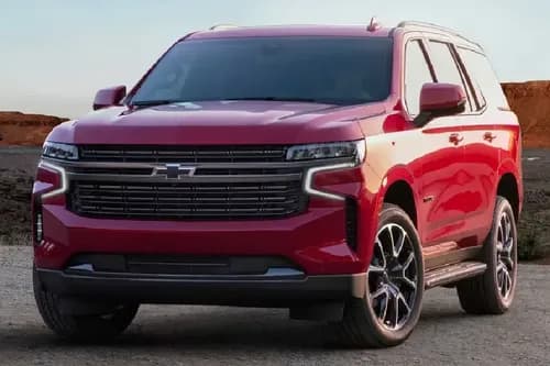 Chevrolet Tahoe 2024 Left Side Front View Chevrolet Tahoe 2024 Left Side Front View