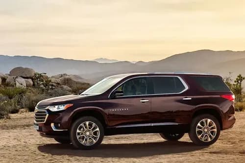 Chevrolet TRAVERSE 2024 Left Side View Chevrolet TRAVERSE 2024 Left Side View