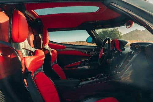 Czinger Hyper GT 2024 Front Seat View Czinger Hyper GT 2024 Front Seat View
