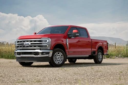 Ford Super Duty Left Side Front View Ford Super Duty Left Side Front View