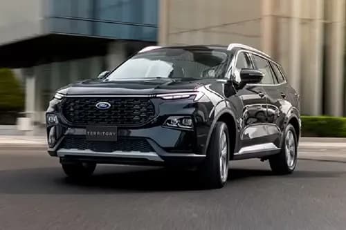 Ford Territory 2024 Left Side Front View Ford Territory 2024 Left Side Front View