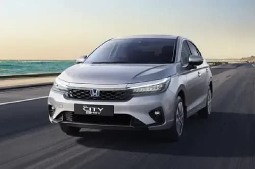 Honda City 2024 Left Side Front View Honda City 2024 Left Side Front View