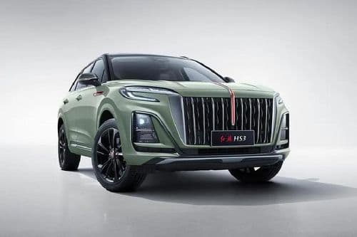 Hongqi HS3 2024 Right side Front View Hongqi HS3 2024 Right side Front View