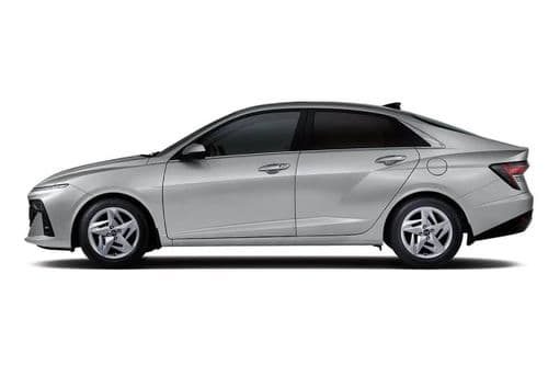 Hyundai Accent 2024 Left Side View Hyundai Accent 2024 Left Side View