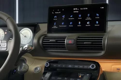 Hyundai Inster EV 2024 Display Hyundai Inster EV 2024 Display