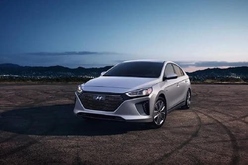 Hyundai Ioniq Left Side Front View Hyundai Ioniq Left Side Front View