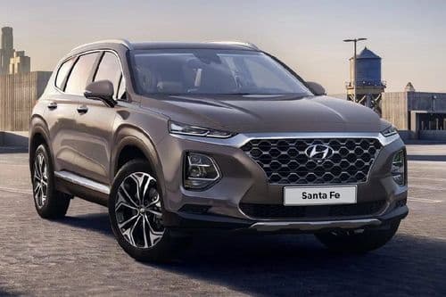 Hyundai Santa Fe 2024-Right Side Front View Hyundai Santa Fe 2024-Right Side Front View