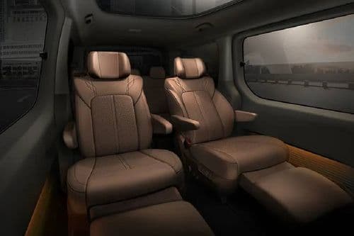 Hyundai Staria 2024 Rear Seat View Hyundai Staria 2024 Rear Seat View