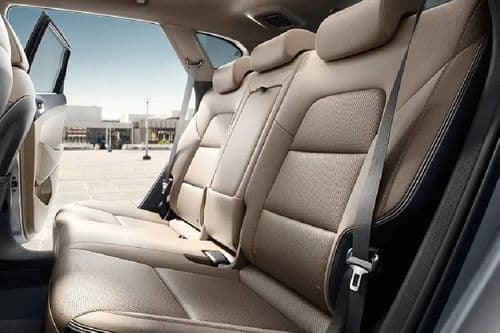 Hyundai Tucson 2024 Rear Seat View Hyundai Tucson 2024 Rear Seat View