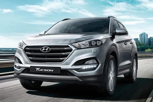 hyundai Tucson Left Side Front View hyundai Tucson Left Side Front View