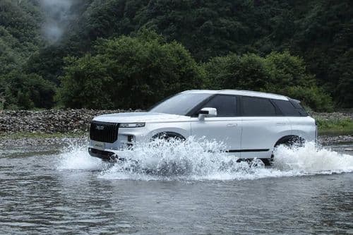 Jaecoo 7 Left Side Front View Jaecoo 7 Left Side Front View