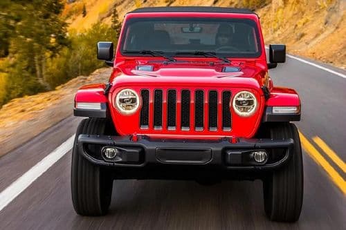 Jeep Wrangler 2024 Front View Jeep Wrangler 2024 Front View