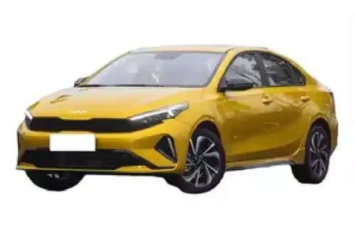 Kia K3 2024 Left Side Front View Kia K3 2024 Left Side Front View