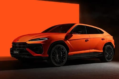 Lamborghini Urus 2024 Left Side Front View Lamborghini Urus 2024 Left Side Front View