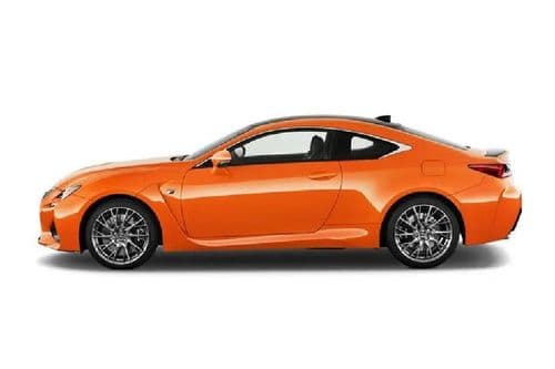 Lexus RC F 2024 Left Side View Lexus RC F 2024 Left Side View
