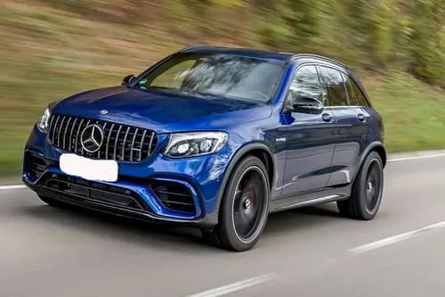Mercedes-Benz AMG GLC 2024 Left Side Front View Mercedes-Benz AMG GLC 2024 Left Side Front View