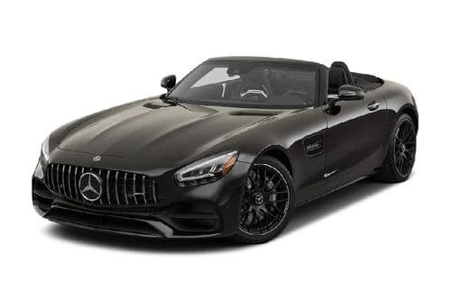 Mercedes-Benz AMG GT Roadster Left Side Front View Mercedes-Benz AMG GT Roadster Left Side Front View