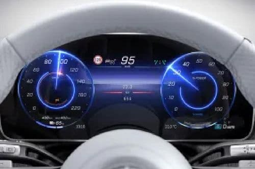 Mercedes-Benz EQS Speed Measurement Mercedes-Benz EQS Speed Measurement