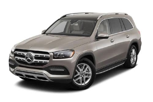Mercedes-Benz GLS Left Side Front view Mercedes-Benz GLS Left Side Front view