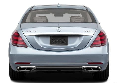 Mercedes-Benz Maybach Back Side View Mercedes-Benz Maybach Back Side View