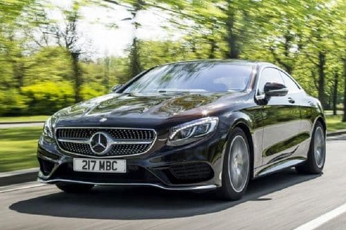 Mercedes-Benz S Class Cabriolet Left Side Front View Mercedes-Benz S Class Cabriolet Left Side Front View