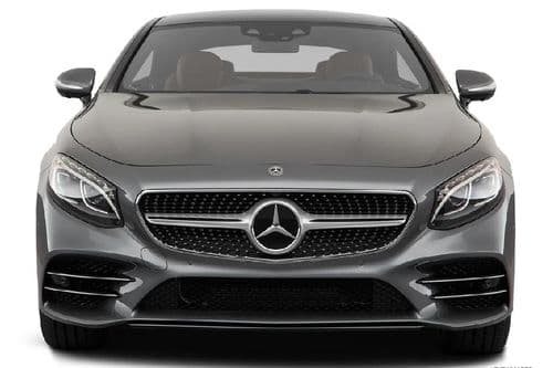 Mercedes-Benz S-Class Coupe Front View Mercedes-Benz S-Class Coupe Front View