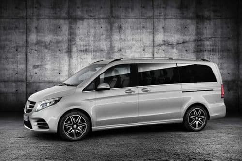 Mercedes-Benz V Class Left Side View Mercedes-Benz V Class Left Side View