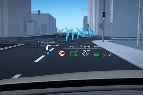 MBUX Augmented Reality Head Up Display MBUX Augmented Reality Head Up Display