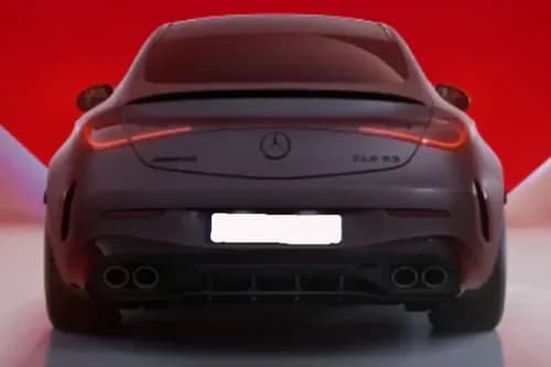 Mercedes-Benz AMG CLE 2024 Back Side View Mercedes-Benz AMG CLE 2024 Back Side View