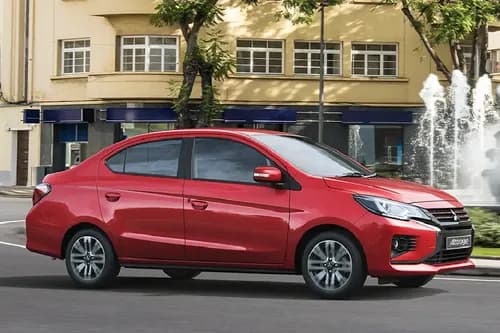 Mitsubishi Attrage 2024 Right Side View Mitsubishi Attrage 2024 Right Side View