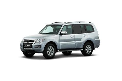 Mitsubishi Pajero Left Side Front View Mitsubishi Pajero Left Side Front View