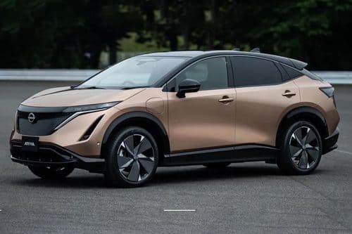 Nissan Ariya Left Side Front view Nissan Ariya Left Side Front view