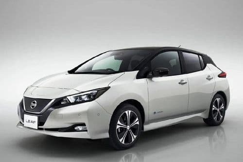 Nissan Leaf left Side Front View Nissan Leaf left Side Front View