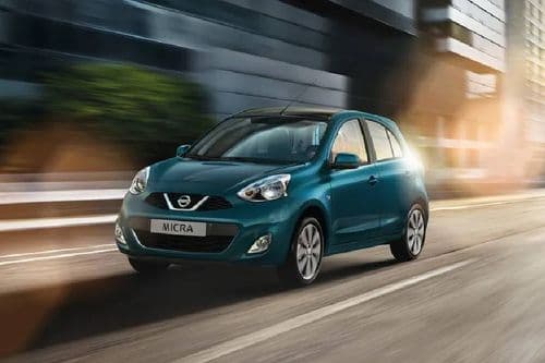 Nissan Micra 2024 Left Side Front View Nissan Micra 2024 Left Side Front View