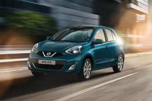 Nissan Micra Left Side Front View Nissan Micra Left Side Front View