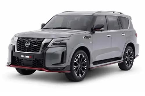 Nissan Patrol Nismo 2024 Left Side Front View Nissan Patrol Nismo 2024 Left Side Front View