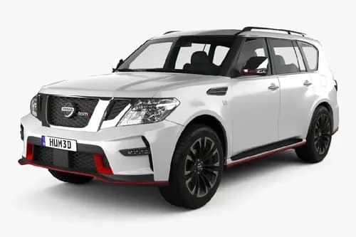Nissan Patrol Nismo 2024 Left Side Front View Nissan Patrol Nismo 2024 Left Side Front View
