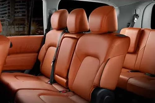 Nissan Patrol Nismo 2024 Rear Seat View Nissan Patrol Nismo 2024 Rear Seat View