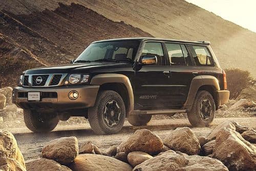 Nissan Patrol Safari 2024 Left Side Front view Nissan Patrol Safari 2024 Left Side Front view