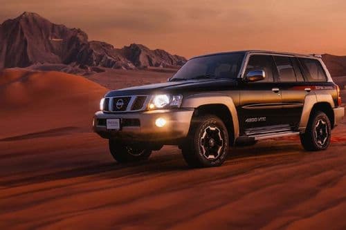 Nissan Patrol Safari 2024 Left Side Front view Nissan Patrol Safari 2024 Left Side Front view